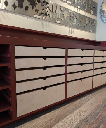 Floating display unit st Johns wood 2